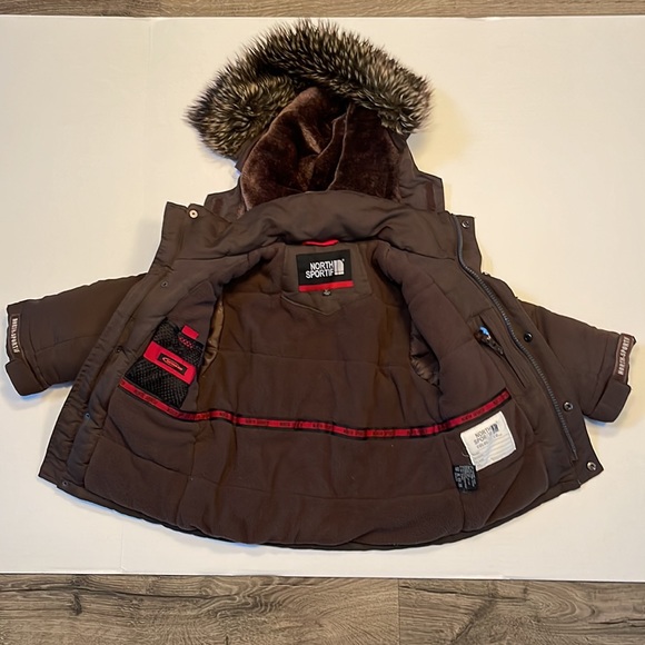 North Sportif Brown jacket 3T - Picture 6 of 10